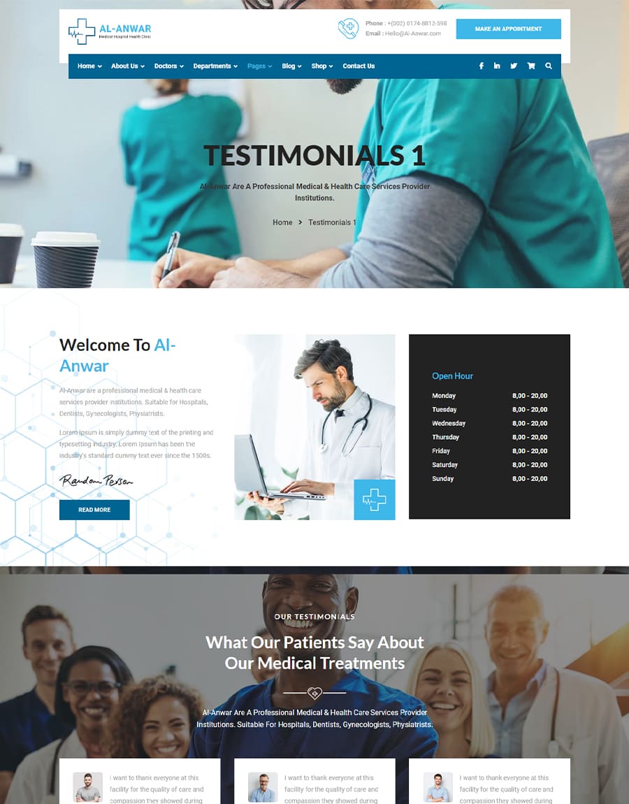 01 Testimonials